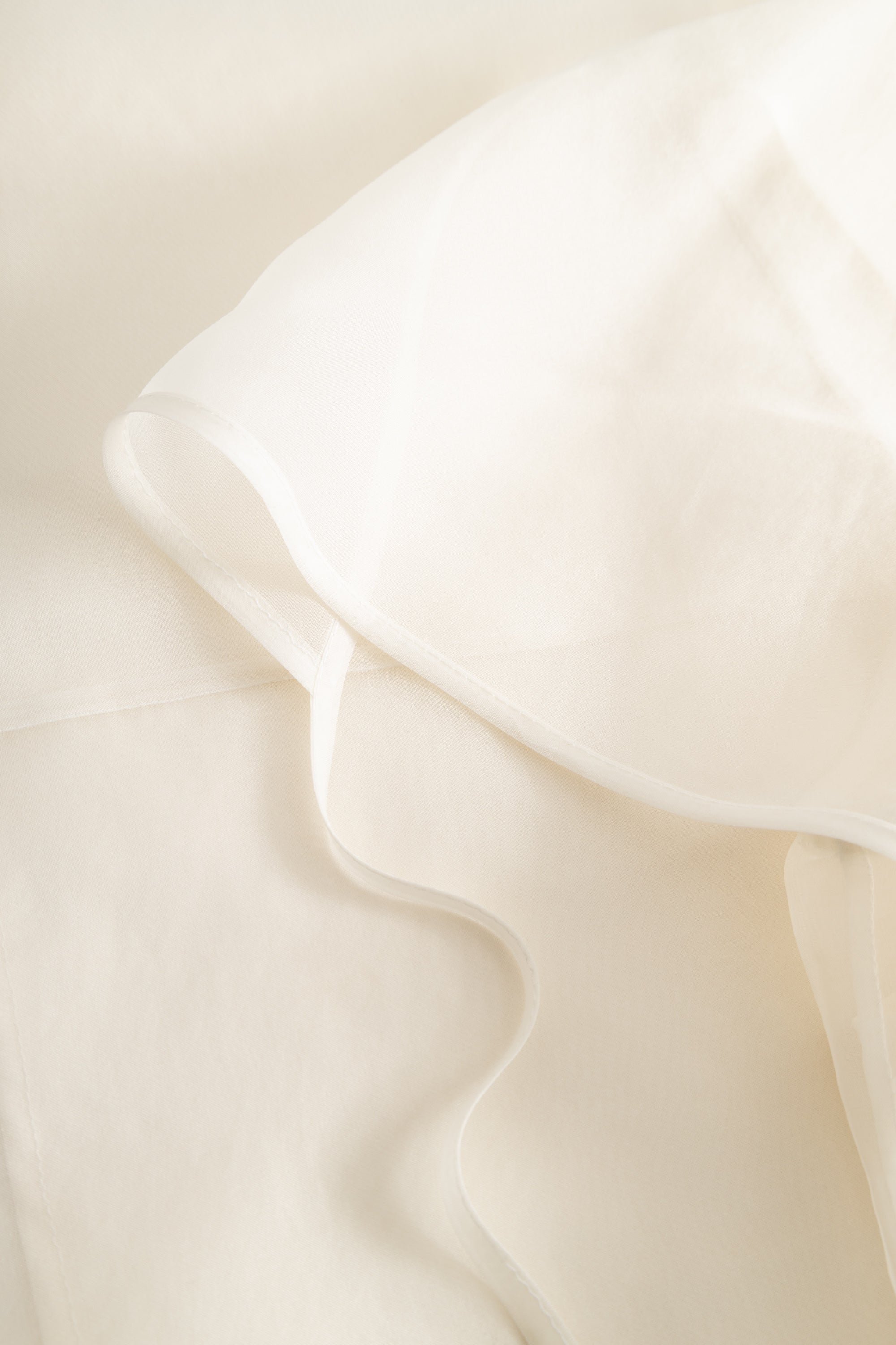 MKDT Studio BREN SILK ORGANZA Blouses IVORY QUARTZ
