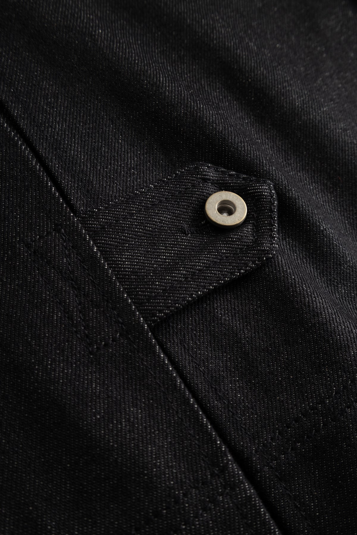 MKDT Studio CALYPSO BLACK DENIM Coats BLACK DENIM