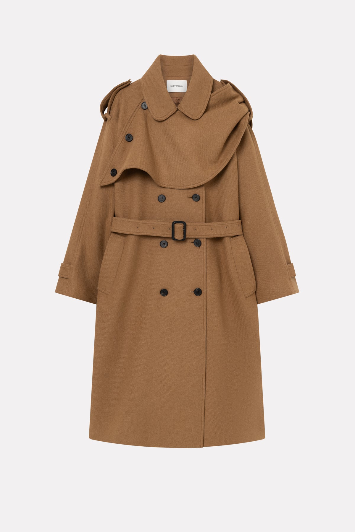 MKDT Studio CICELY TWO-LAYERED COAT Coats PRALINE