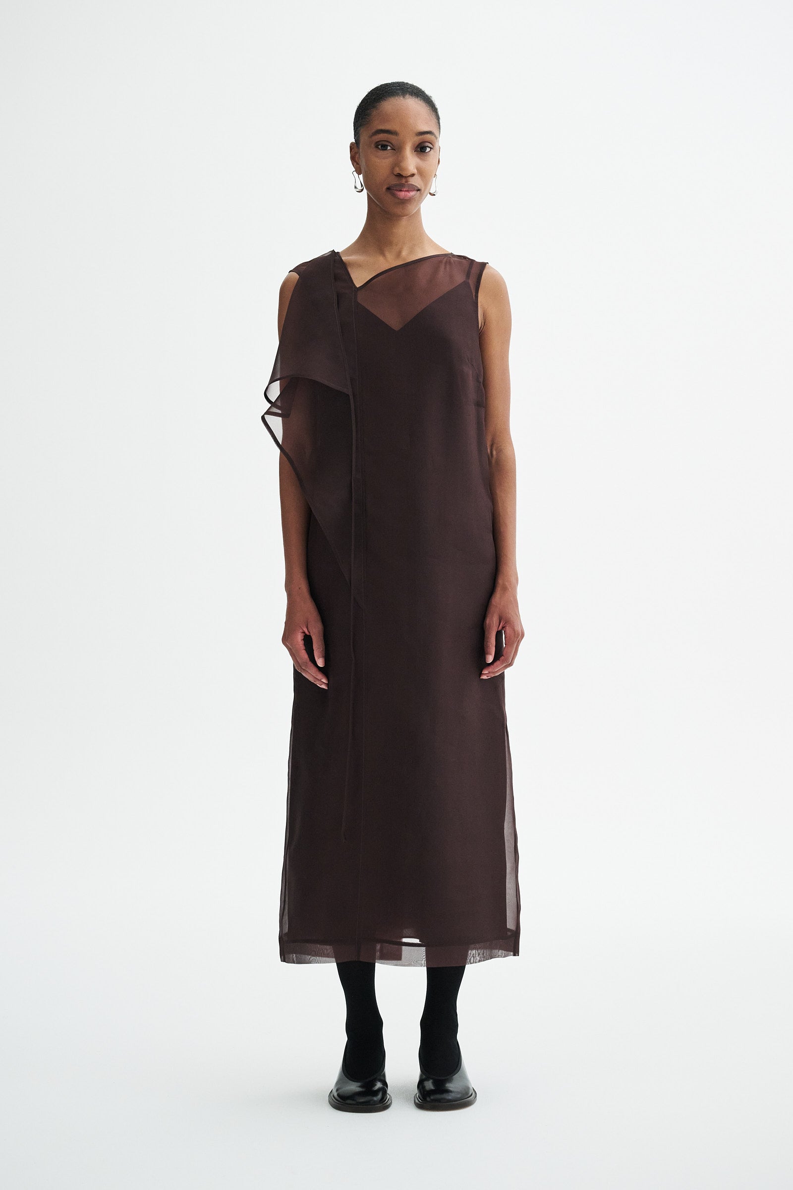 MKDT Studio DASHIKO SILK ORGANZA Dresses FIG