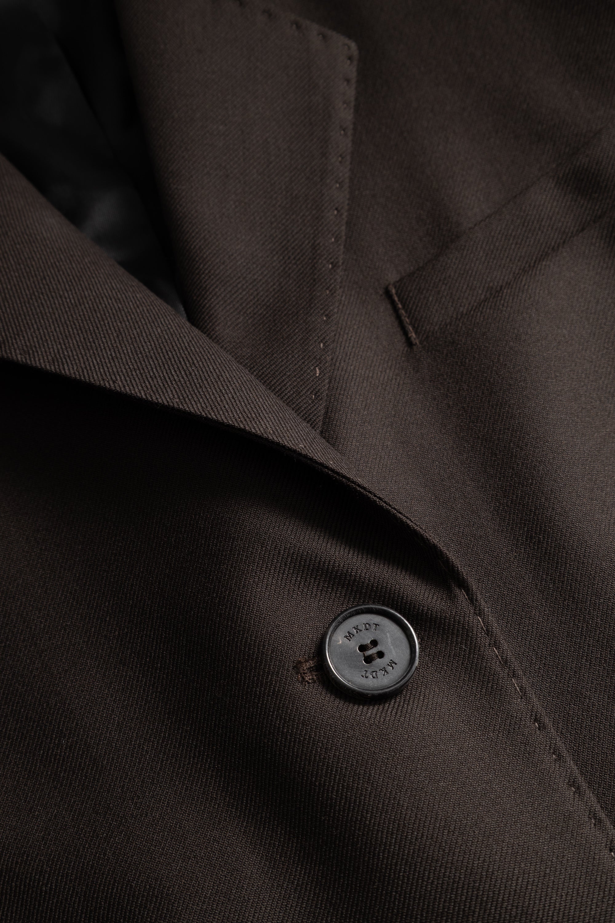 MKDT Studio JESTA ECO WOOL TWILL Jackets BROWN