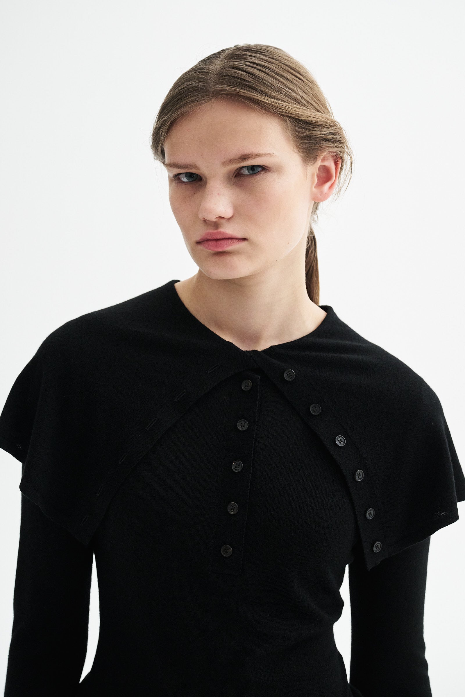 MKDT Studio KOSHA MERINO Shirts BLACK