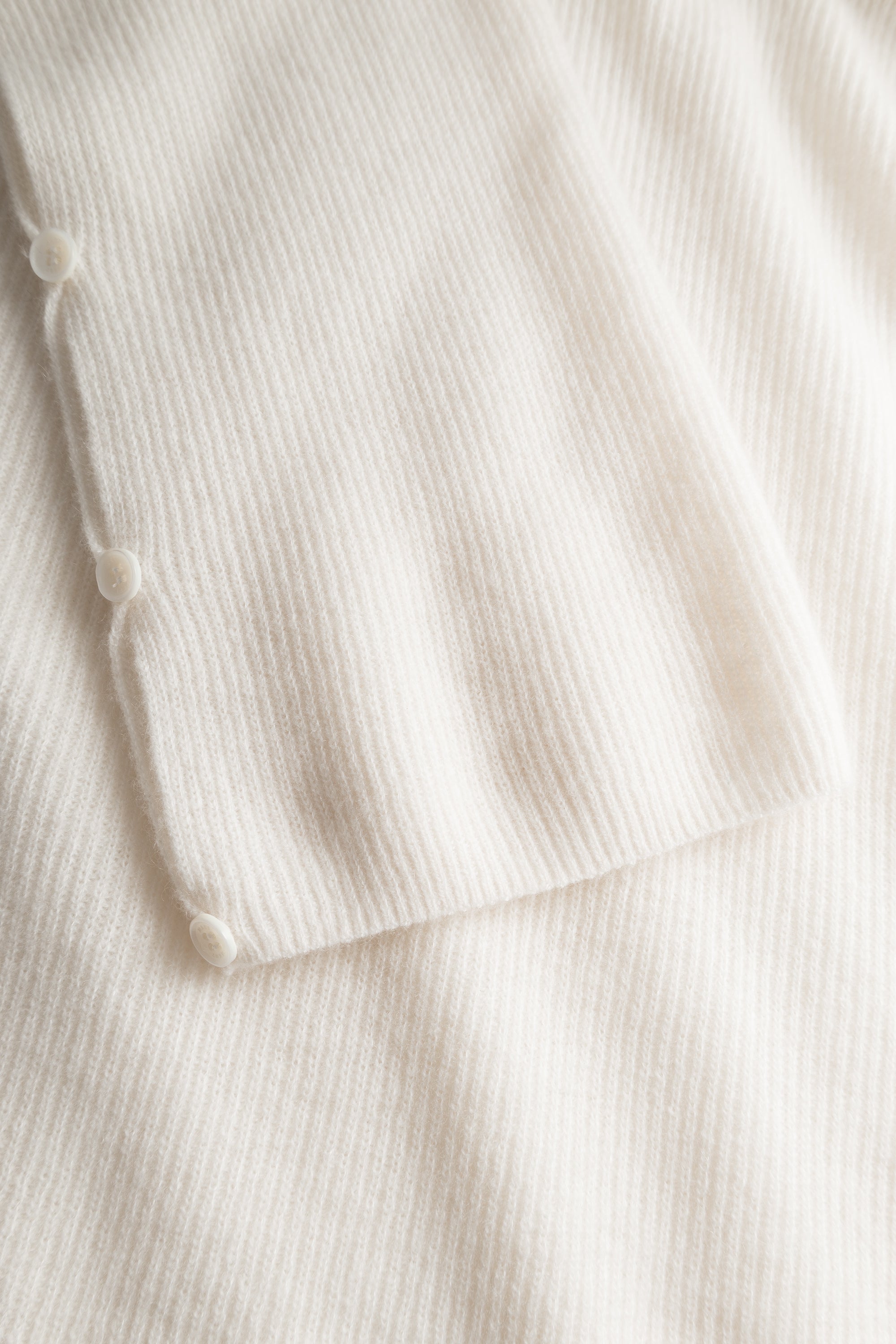 Mark Kenly Domino Tan Karin Cashmere Sweater IVORY