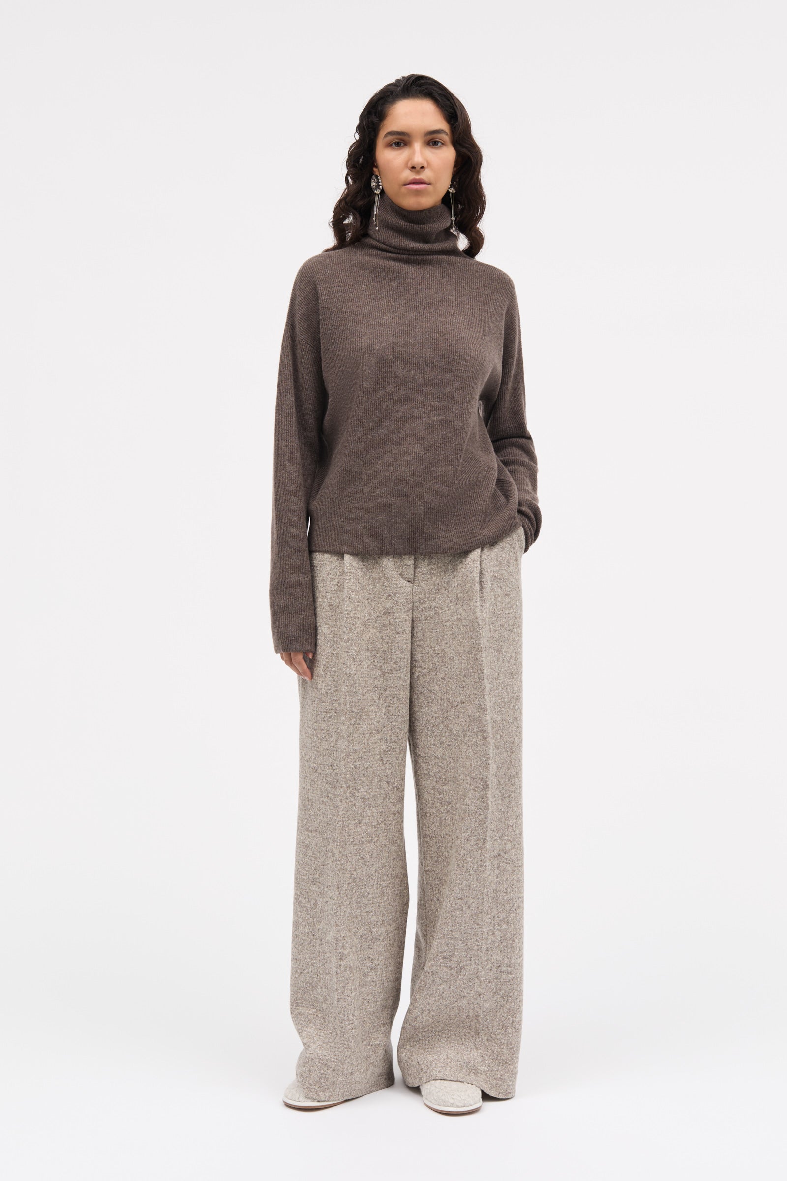 MKDT Studio Krystal Knit Sweater MINK