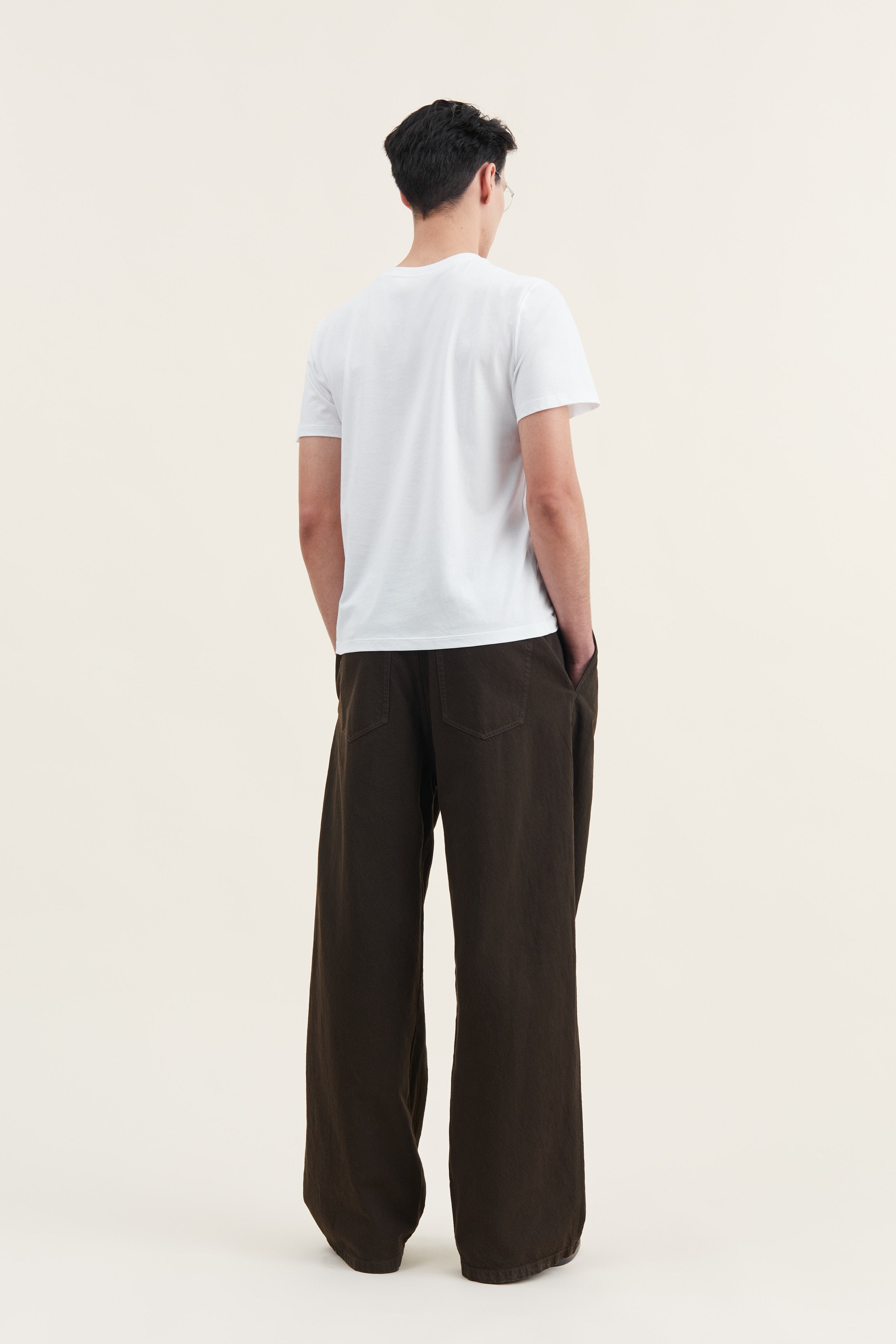MKDT Studio Lambert Cotton Jersey T-Shirts WHITE