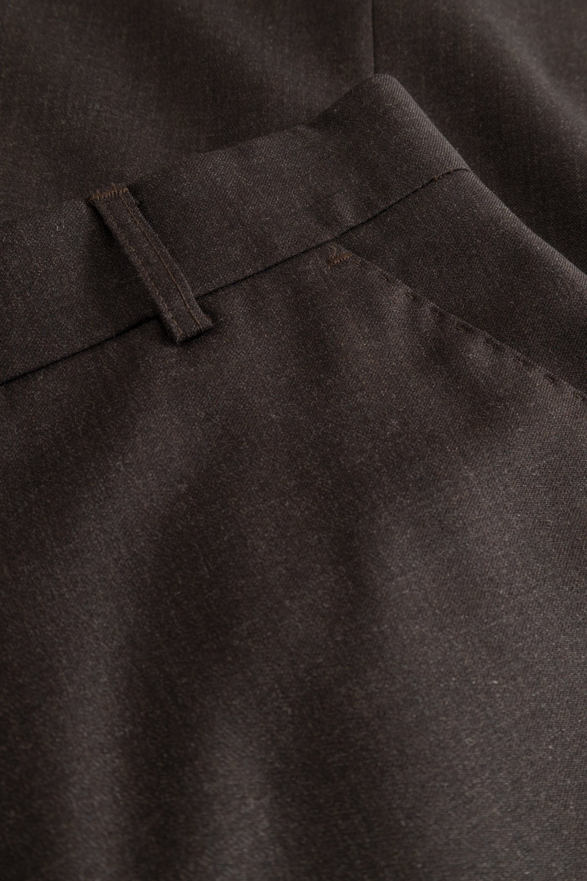 MKDT Studio NUNA LIGHT WEIGHT WOOL Skirts DEEP BROWN