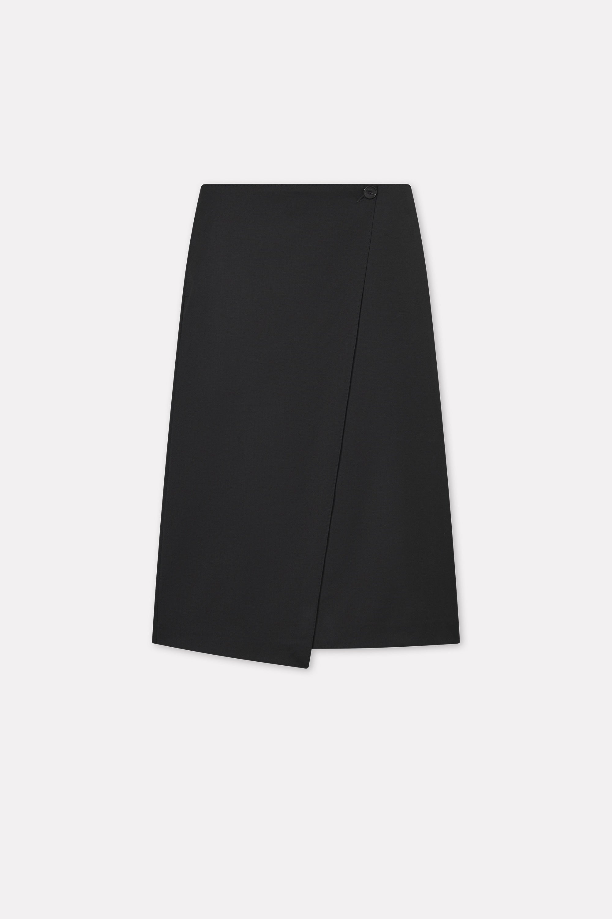 MKDT Studio Novy Light Wool Skirts BLACK