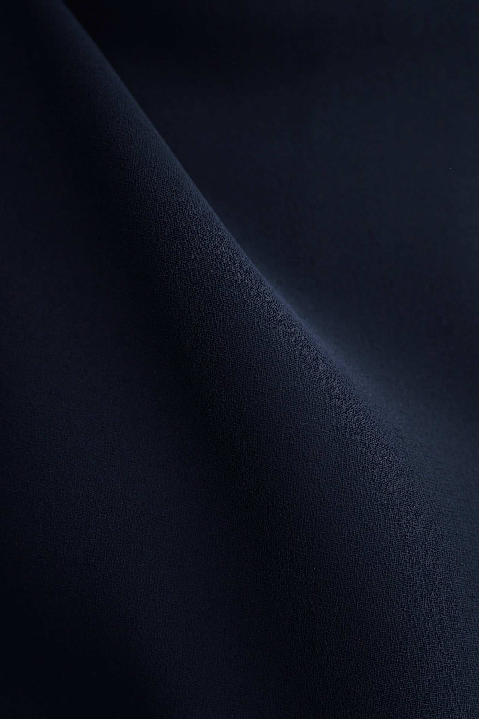 MKDT Studio PANNE CREPE GEORGETTE Pants NAVY