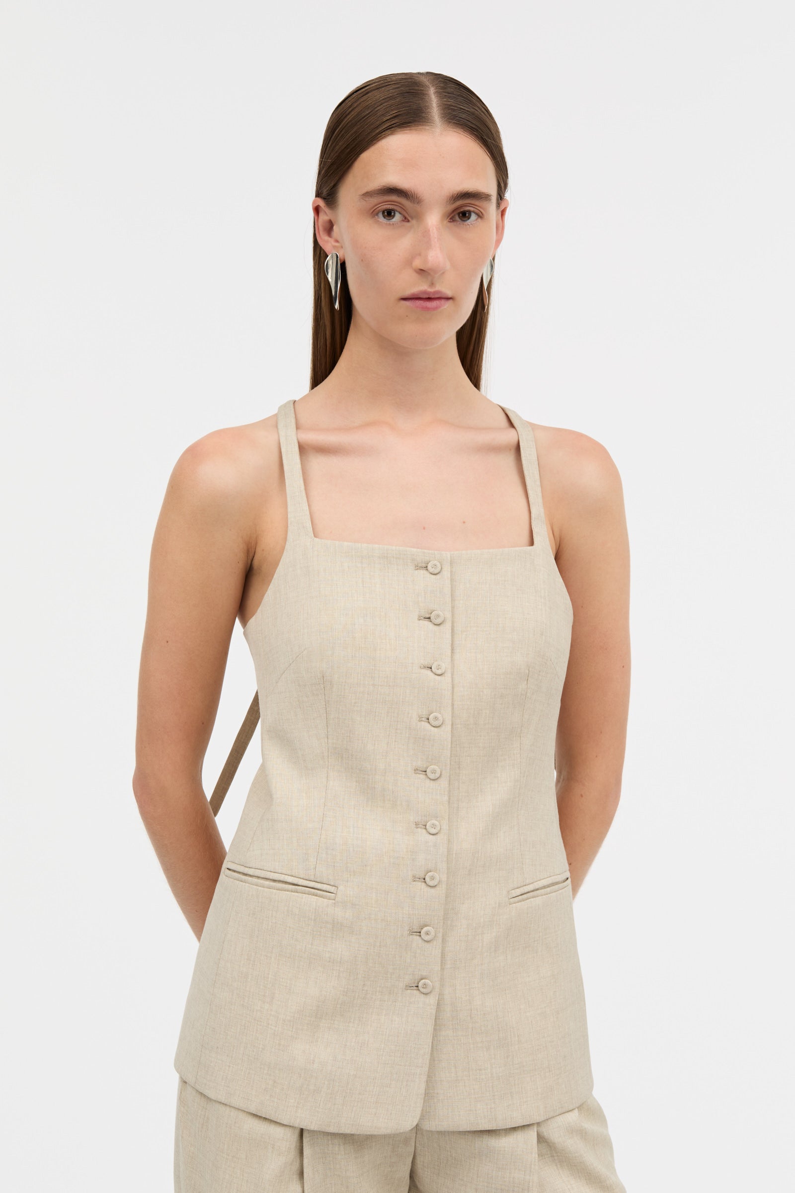 MKDT Studio TRUE SOFT WOOL Blouses SAND