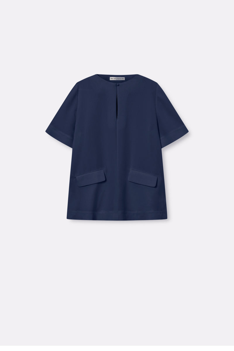 BETTY BLOUSE Navy