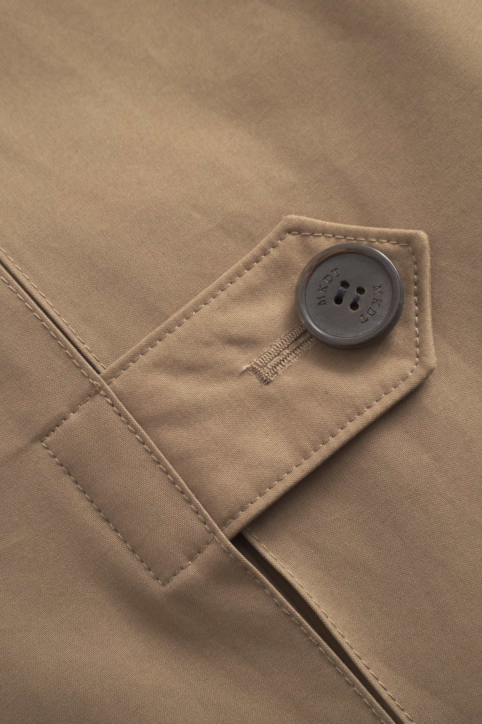 ジャケット MKDT STUDIO Caro beige coat Caro Half Panama - DRAB – MKDT STUDIO