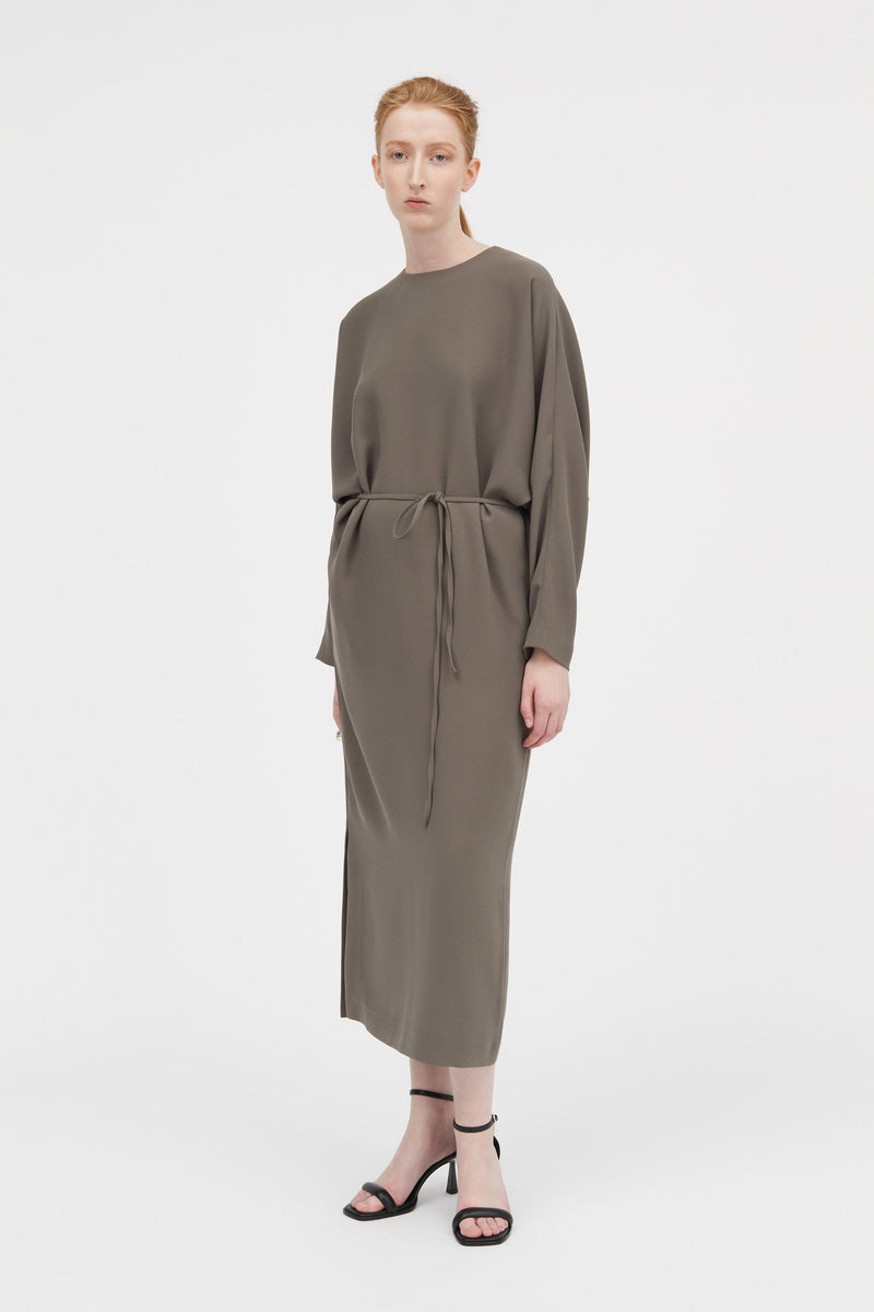 Danila Dress Dark Moss