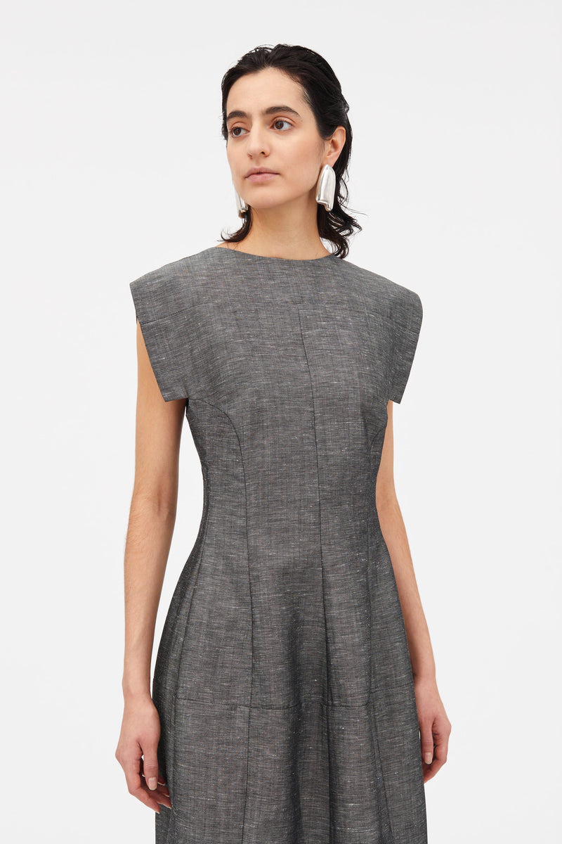 Dasi Dress Dark Grey