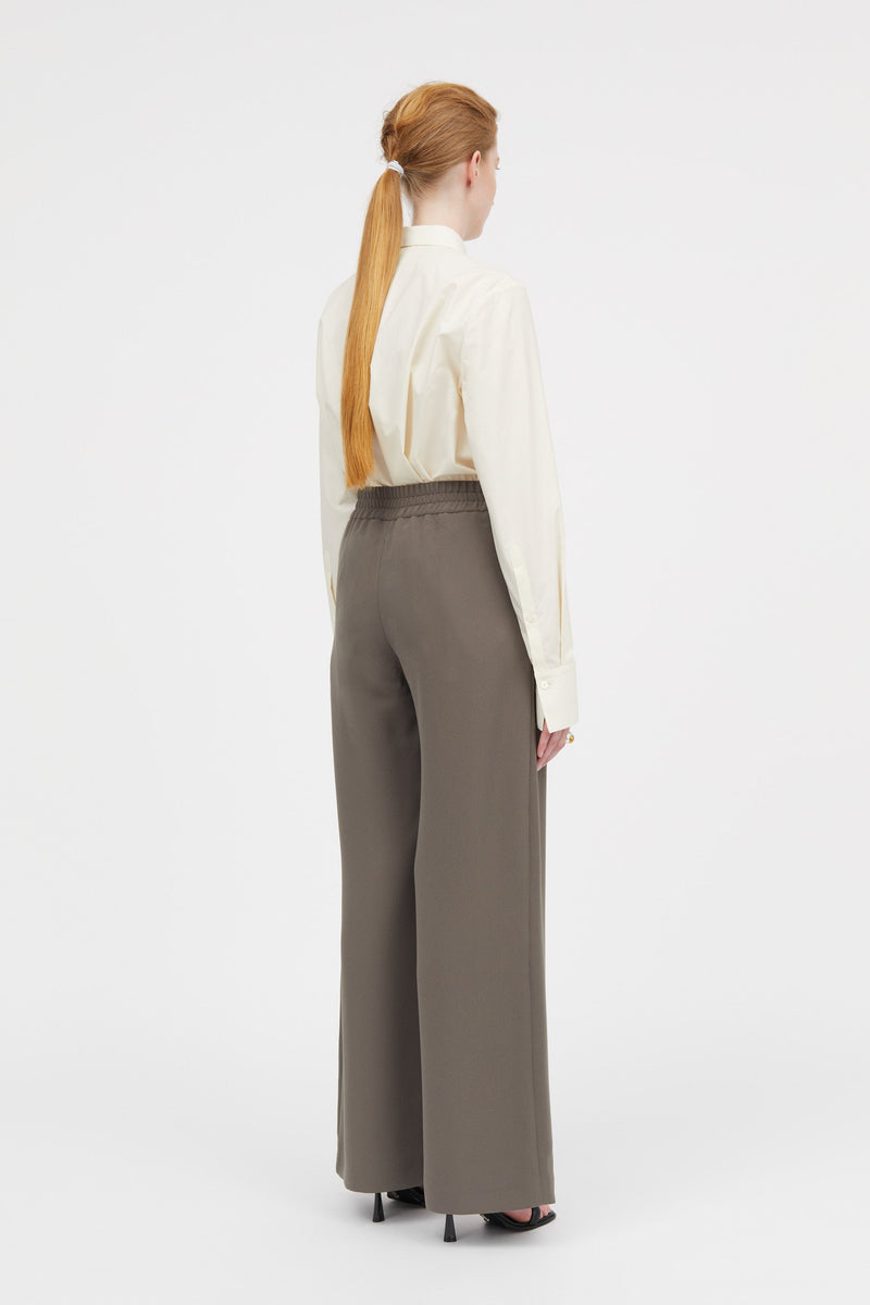 Palmira Pants Dark Moss