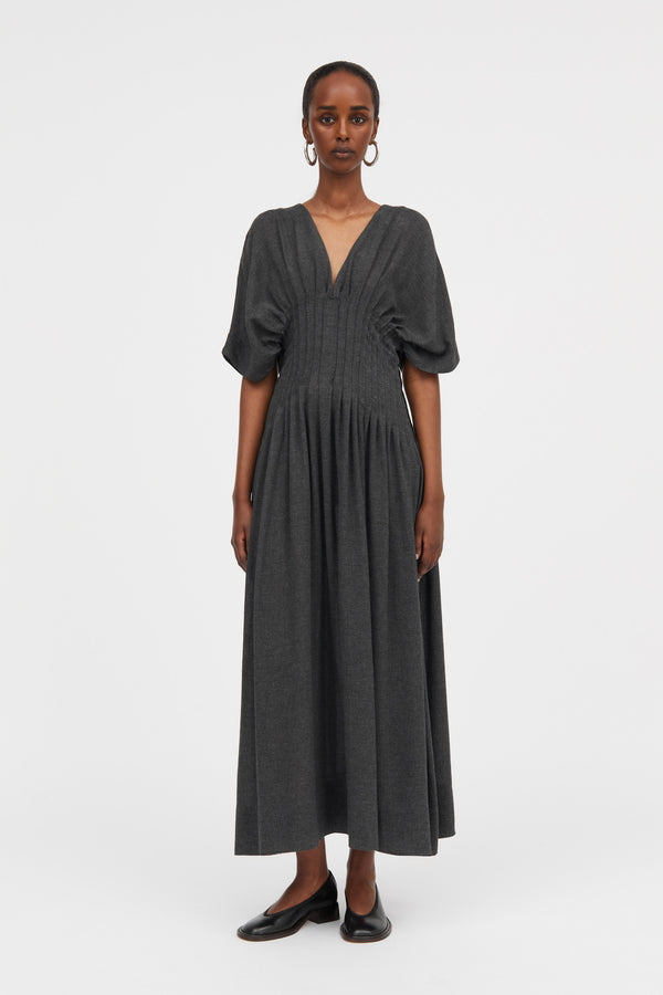 Dashika Thin Wool - DARK GREY