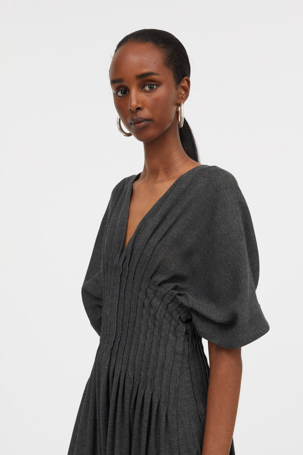 Dashika Thin Wool - DARK GREY