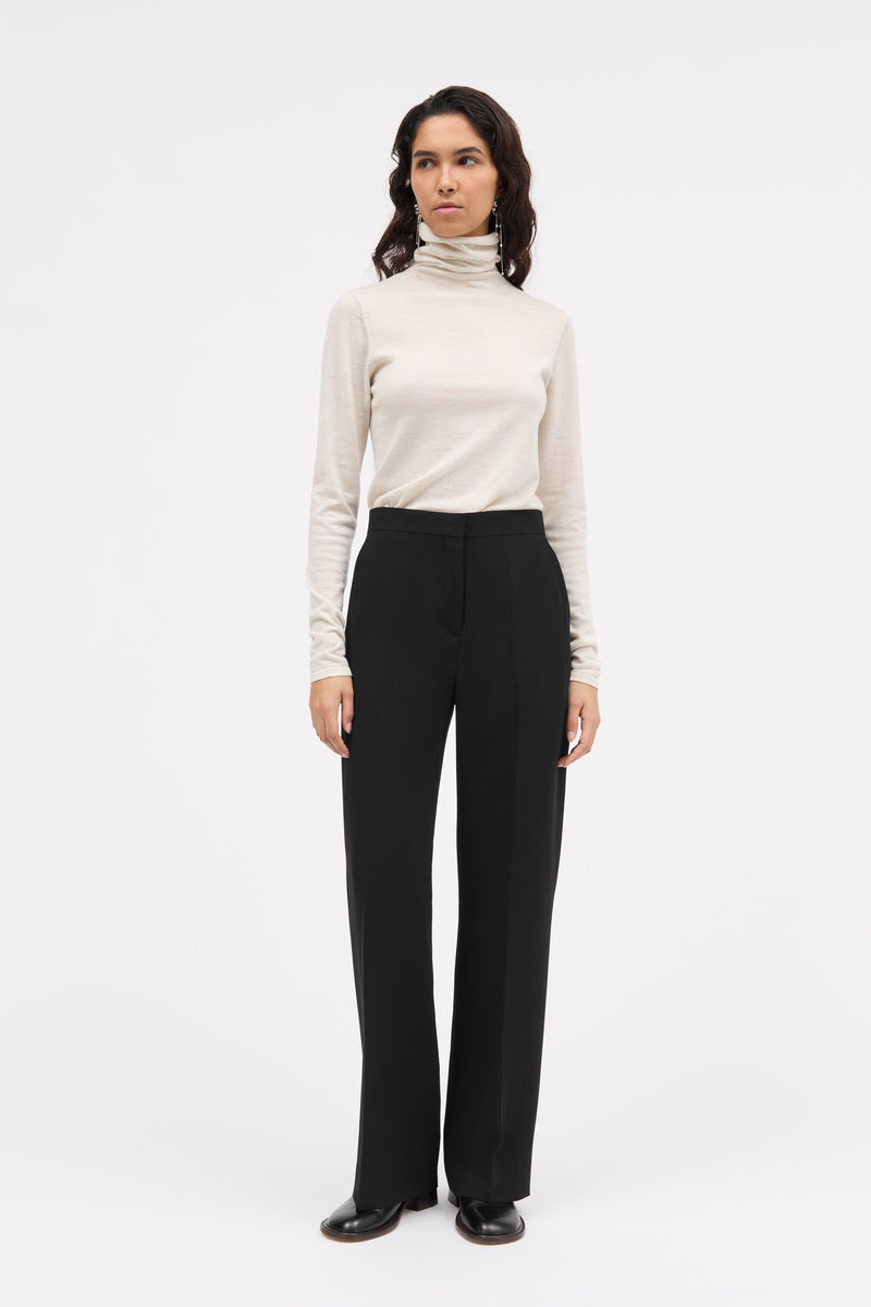 Petra Crepe Georgette - ANTHRACIT