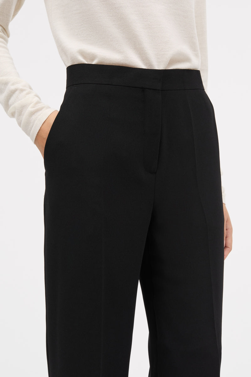 Petra Crepe Georgette - ANTHRACIT