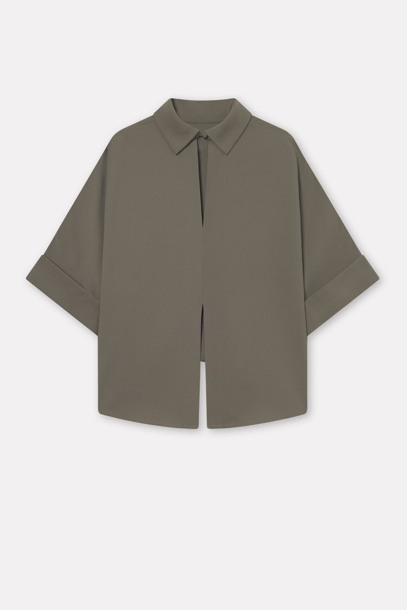 Bailee Blouse Dark Moss