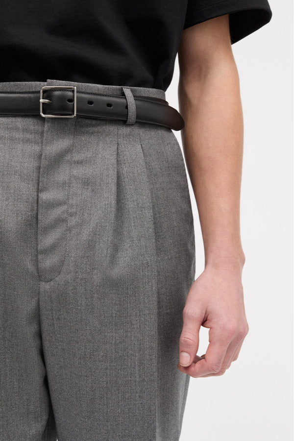 MKDT Studio Alo Chr Leather Belts BLACK