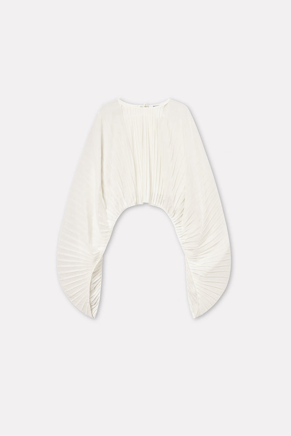 MKDT Studio Anthea-atelier Small Plissé Blouses IVORY