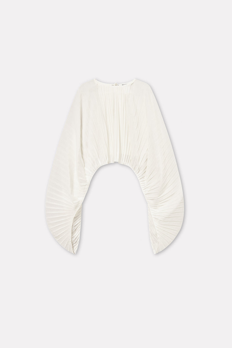 MKDT Studio Anthea-atelier Small Plissé Blouses IVORY
