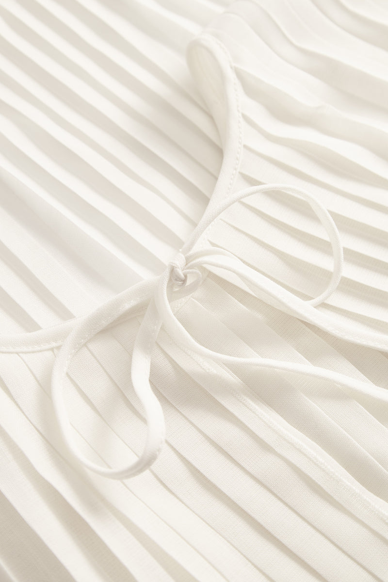 MKDT Studio Anthea-atelier Small Plissé Blouses IVORY
