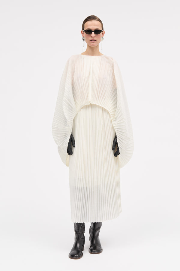 MKDT Studio Anthea-atelier Small Plissé Blouses IVORY
