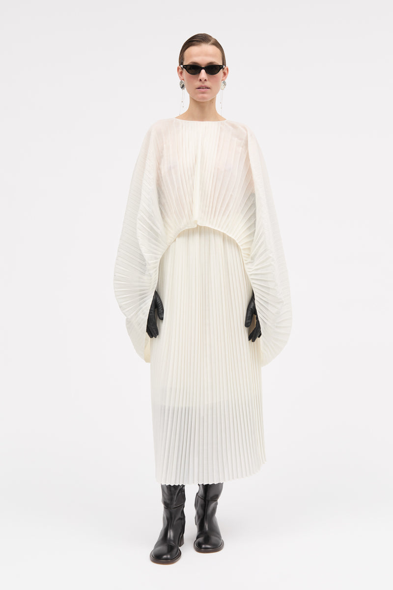 MKDT Studio Anthea-atelier Small Plissé Blouses IVORY