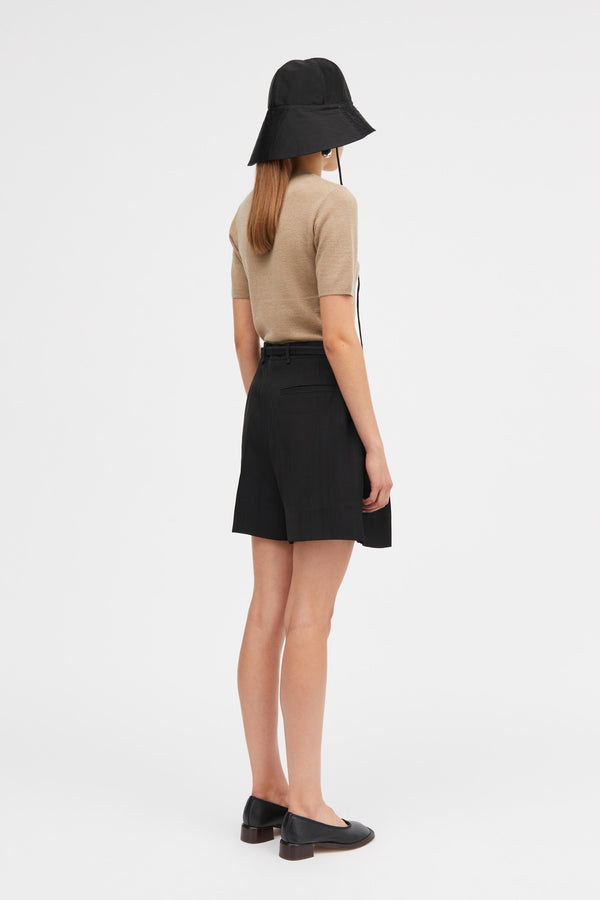 Mark Kenly Domino Tan Aramis Silk Tech Hats BLACK