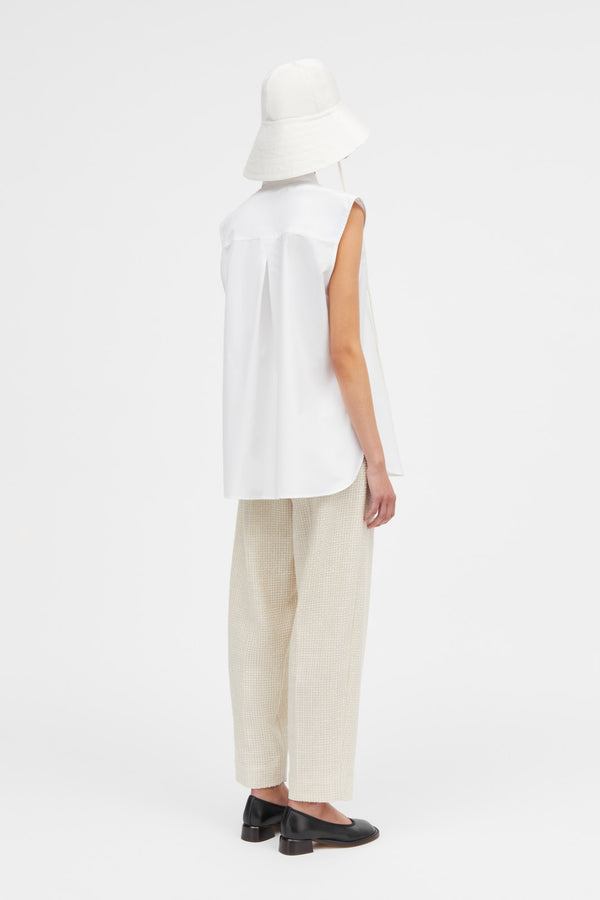 Mark Kenly Domino Tan Aramis Silk Tech Hats IVORY