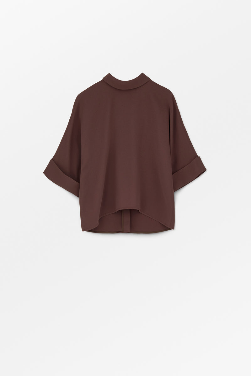 Bailee Blouse Burgundy