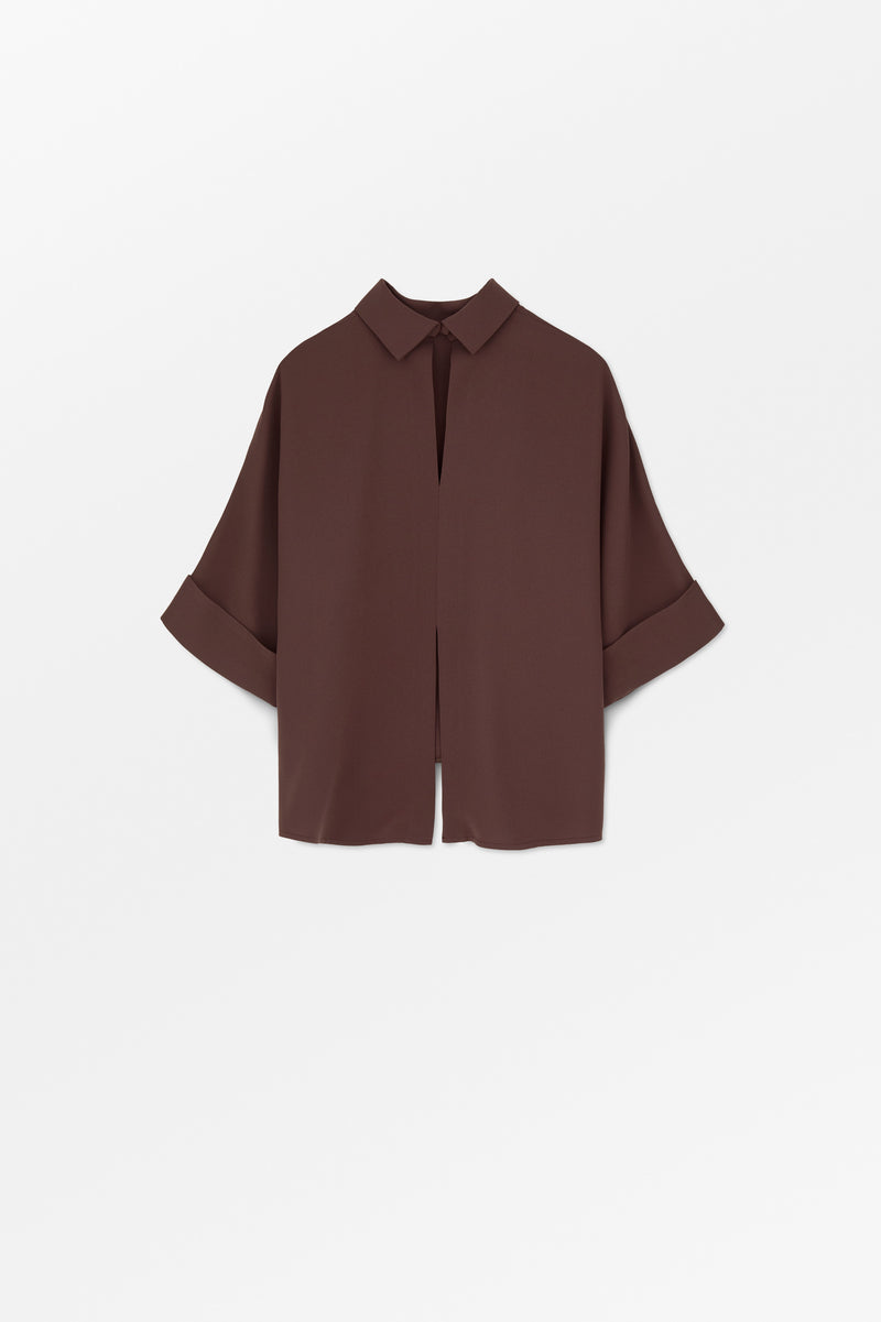 Bailee Blouse Burgundy