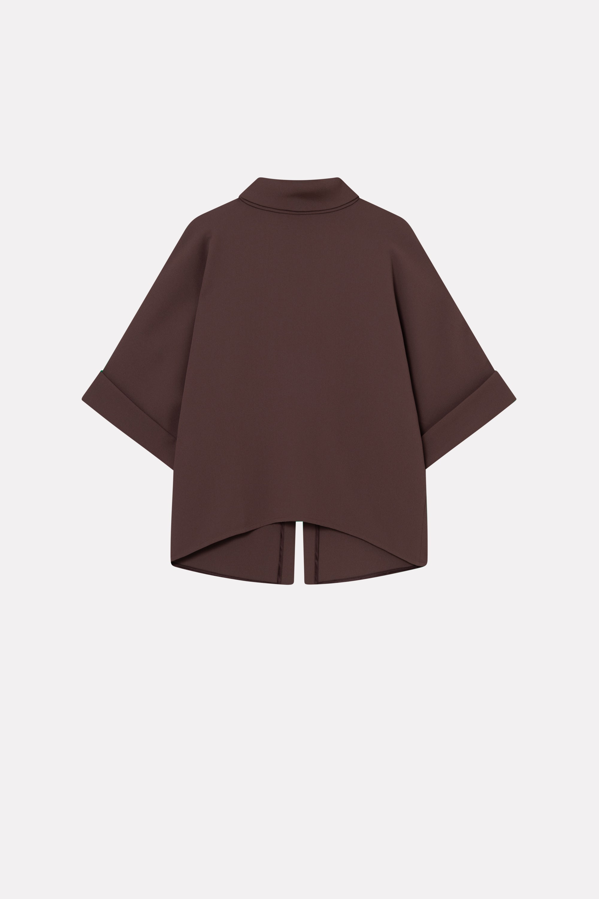 MKDT Studio BAILEE CREPE GEORGETTE Blouses BURGUNDY