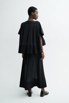 MKDT Studio BEBEL COTTON POPLIN Shirts BLACK