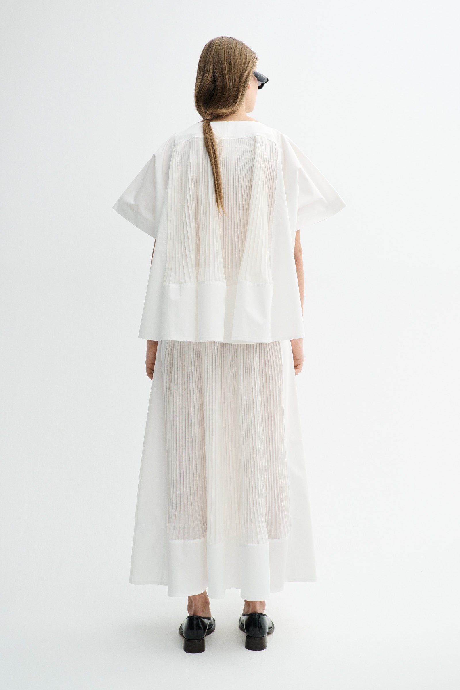 MKDT Studio BEBEL COTTON POPLIN Tops WHITE