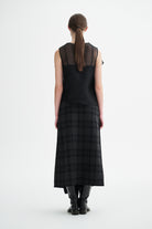 MKDT Studio BREN SILK ORGANZA Blouses BLACK QUARTZ