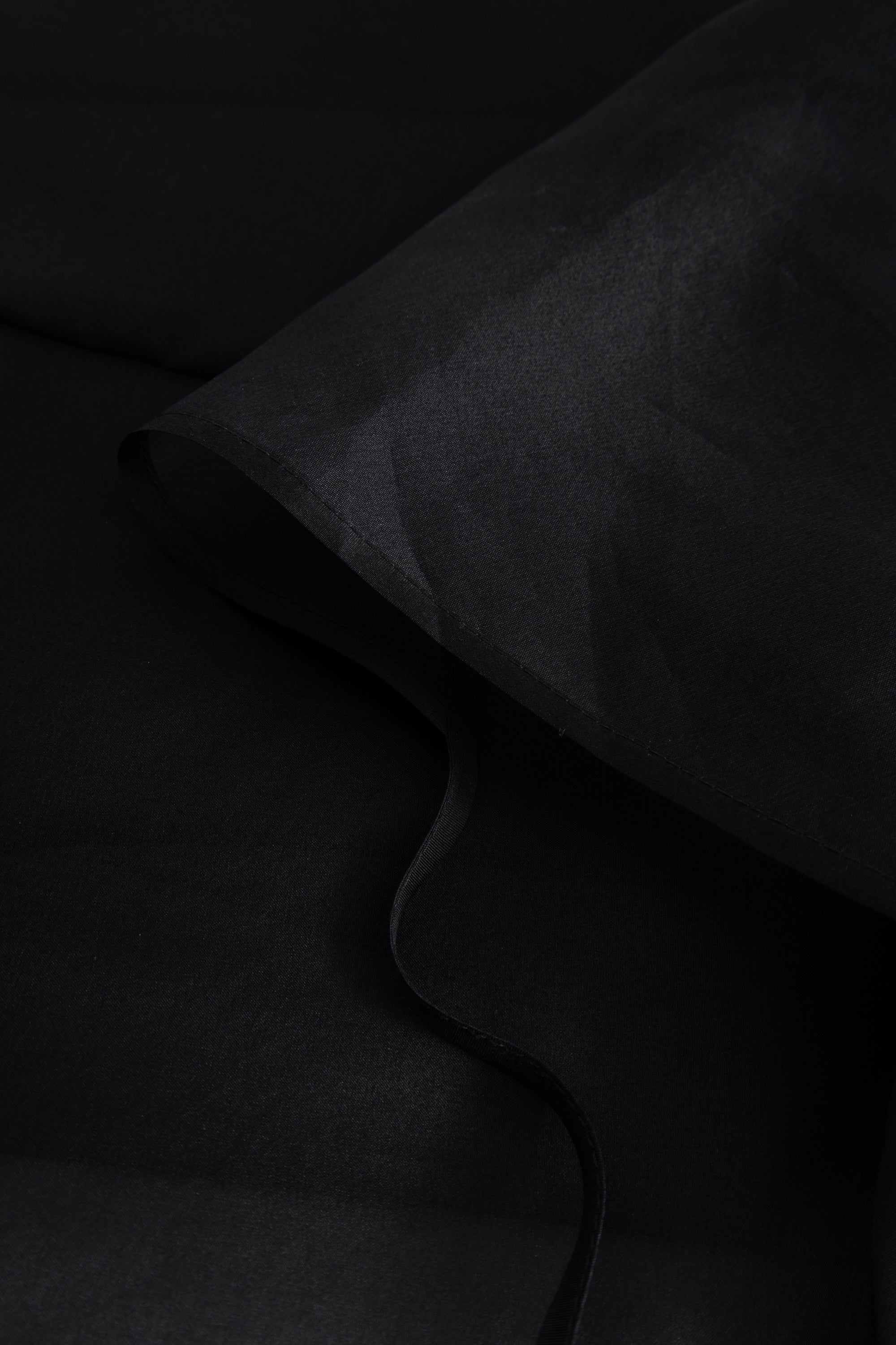 MKDT Studio BREN SILK ORGANZA Blouses BLACK QUARTZ