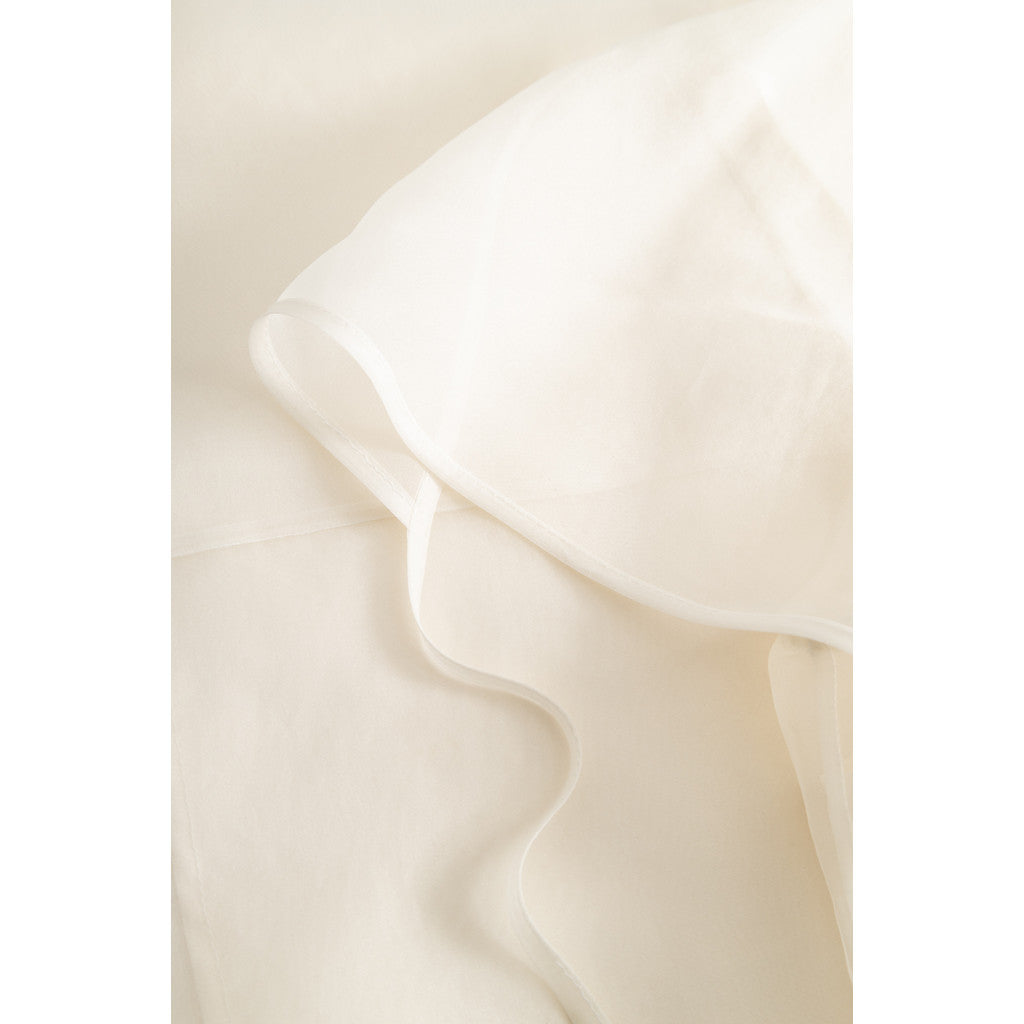 MKDT Studio BREN SILK ORGANZA Blouses IVORY QUARTZ