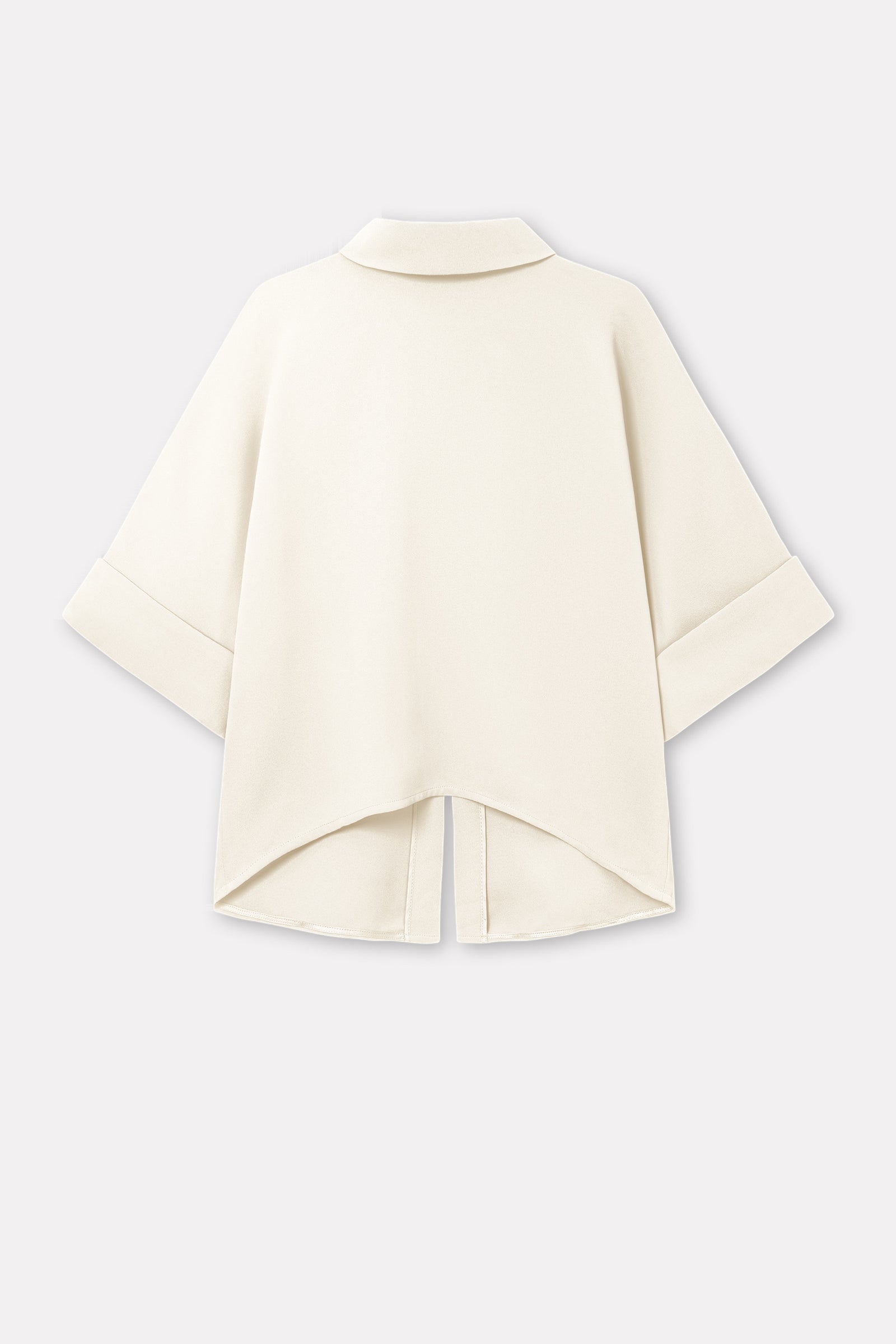 定価8.4万 ECOLE DE CURIOSITES BASIL M アイボリー Bailee Crepe Georgette - IVORY – MKDT STUDIO