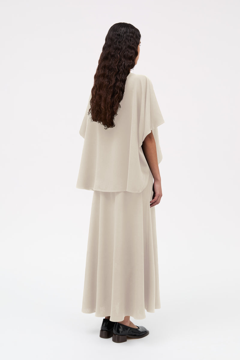 MKDT Studio Belinda Crepe Georgette Blouses SAND