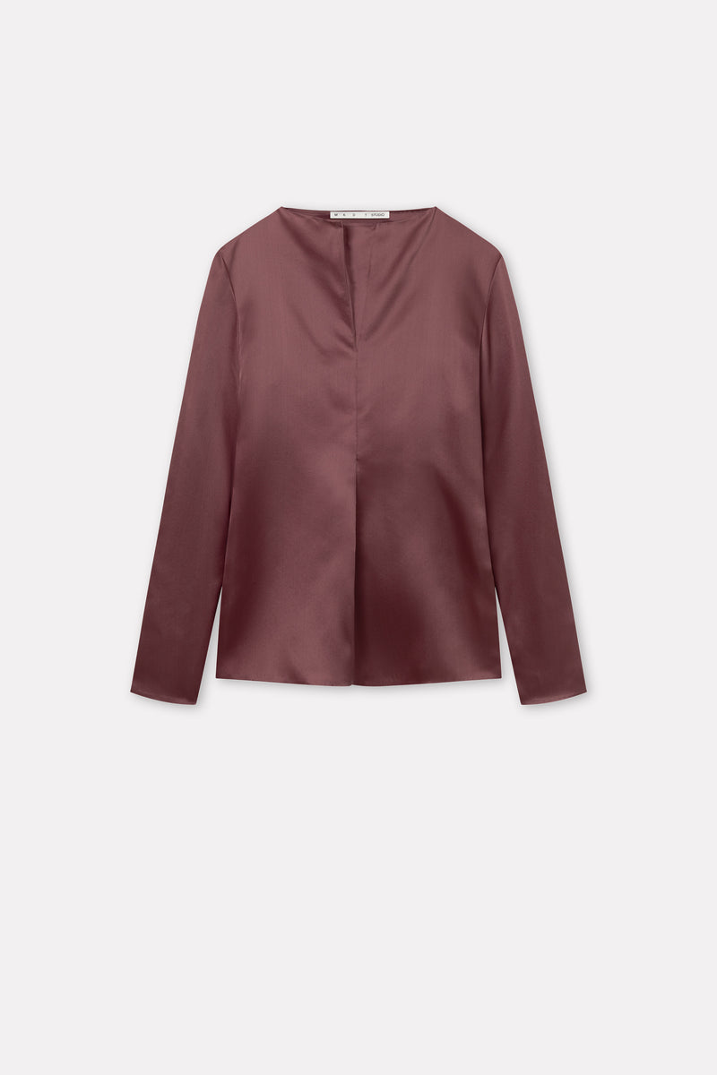 MKDT Studio Bemma-atelier Silk Blouses BERRY
