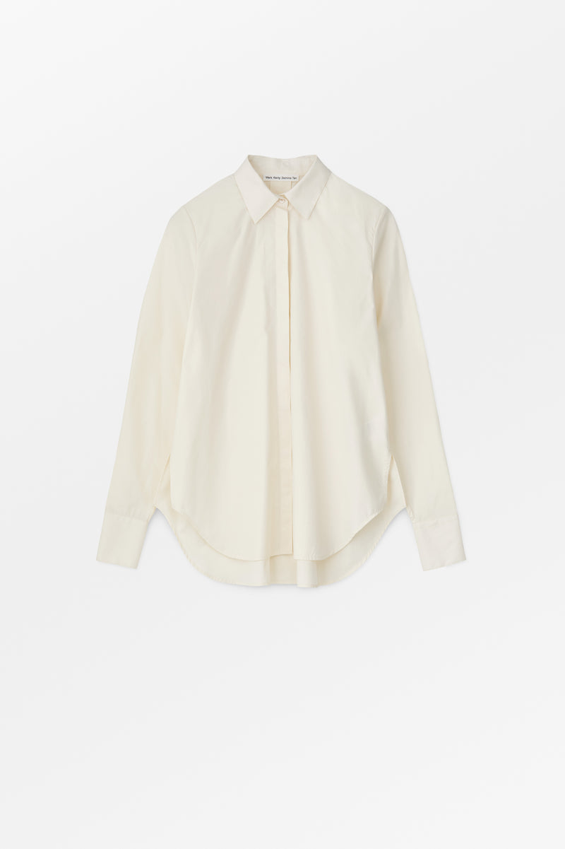 MKDT Studio Bertine Poplin Shirts Creme