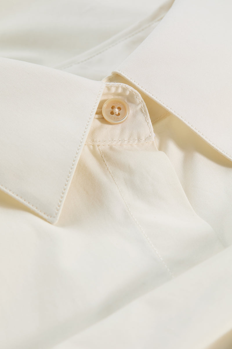MKDT Studio Bertine Poplin Shirts Creme