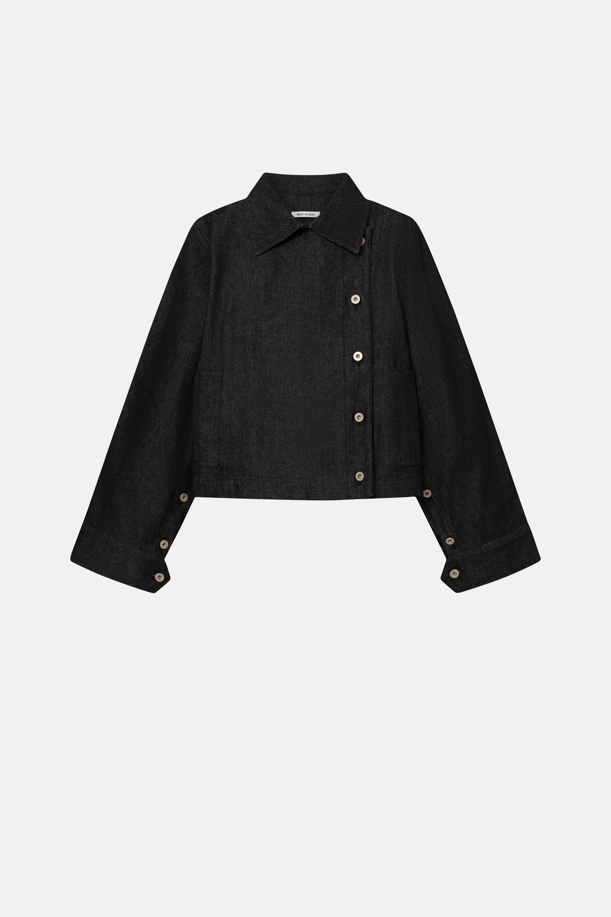MKDT Studio CALYPSO BLACK DENIM Coats BLACK DENIM