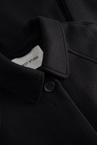 MKDT Studio CARO TWO LAYERED WOOL Coats BLACK