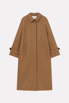 MKDT Studio CARO TWO LAYERED WOOL Coats PRALINE