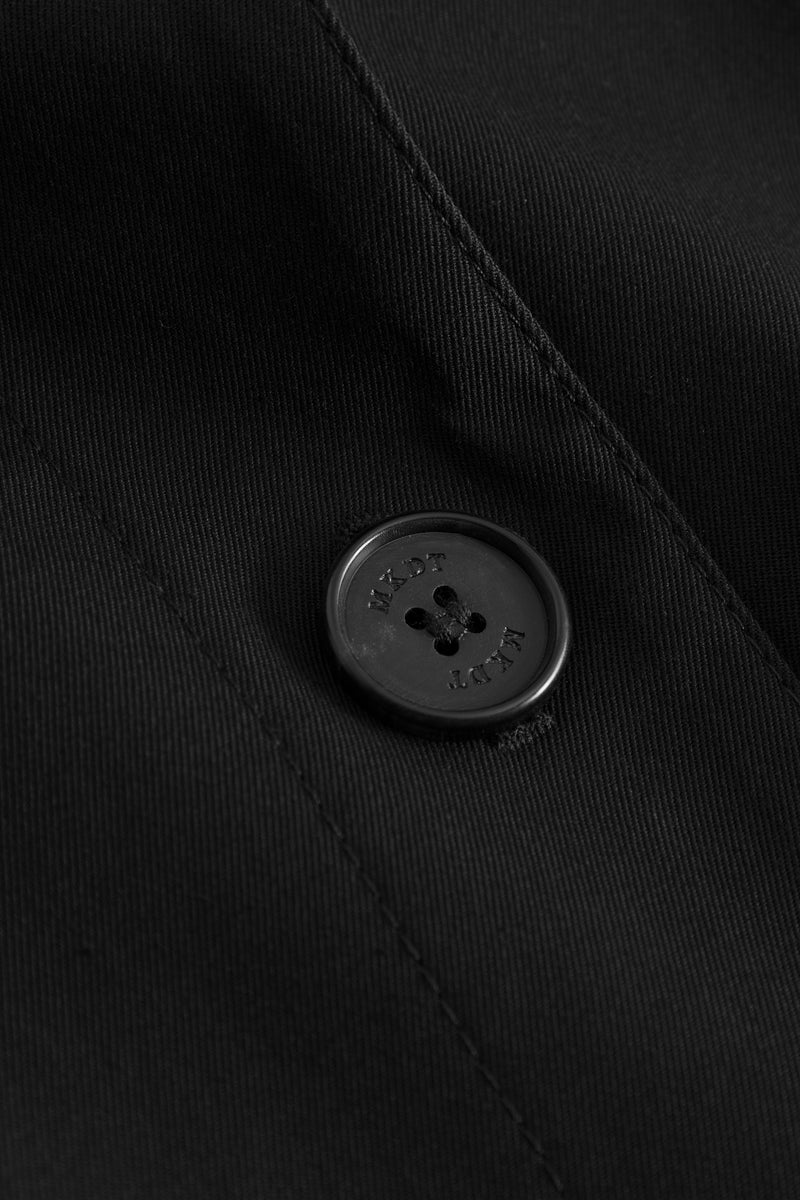 MKDT Studio Calypso Bonded Cotton Jackets BLACK