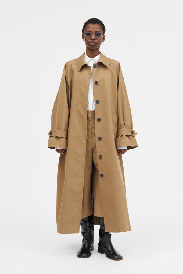MKDT Studio Caro Half Panama Coats DRAB