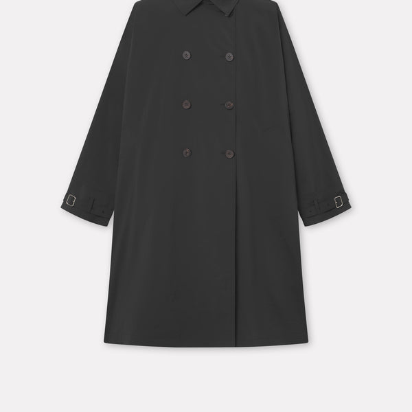 ジャケット MKDT Studio Charlene black coat Charlene Crisp Tech - BLACK – MKDT STUDIO